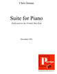 Suite for Piano piano sheet music cover